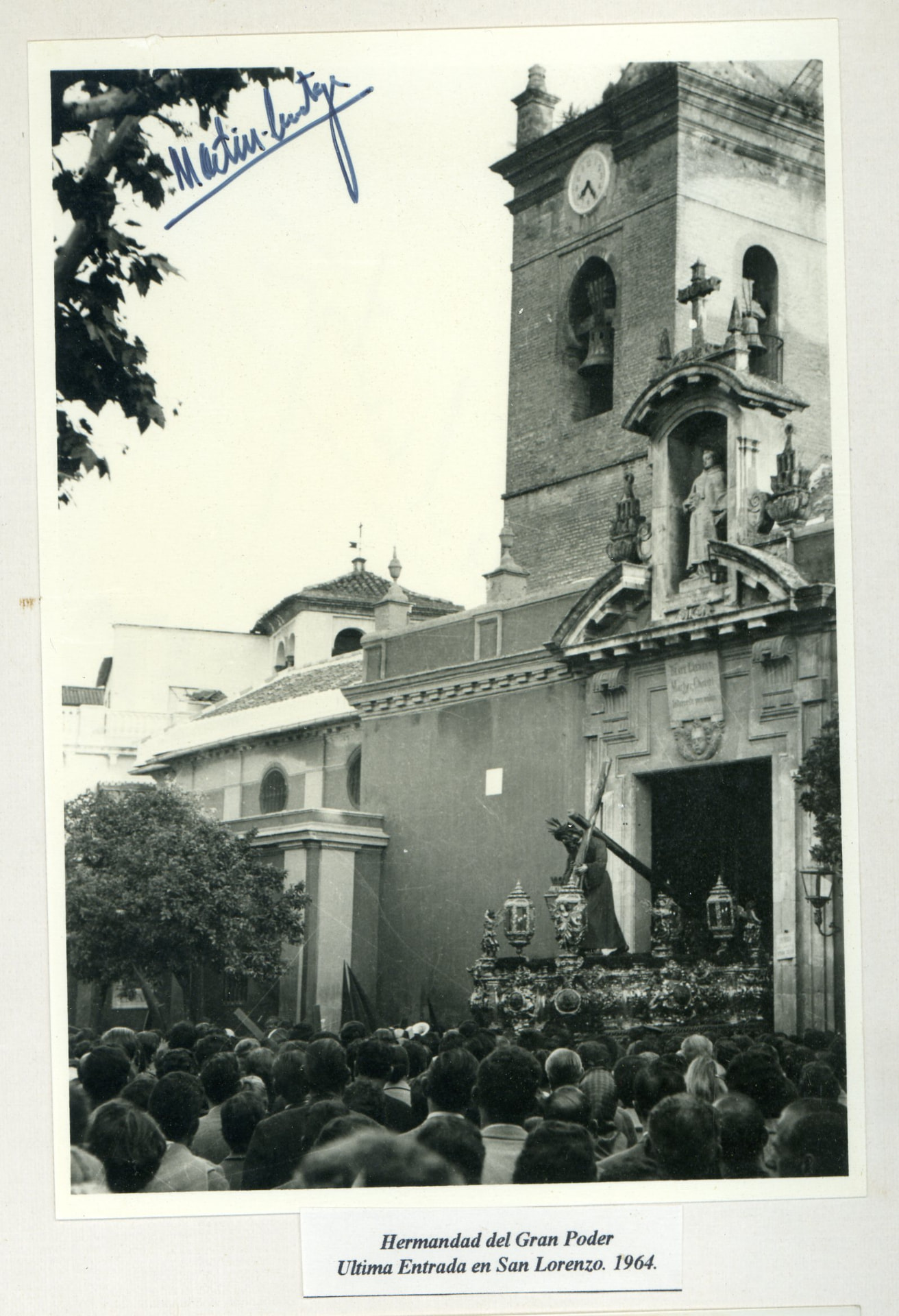 Hermandad del Gran Poder, San Lorenzo, 1964